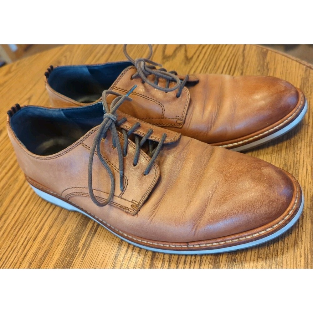 Cole Haan Men's Size 8.5 M Brown Leather Lace Up Casual Shoes Grand.OS‎